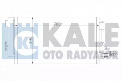 KALE OTO RADYATOR 381500 -  Конденсатор, кондиционер